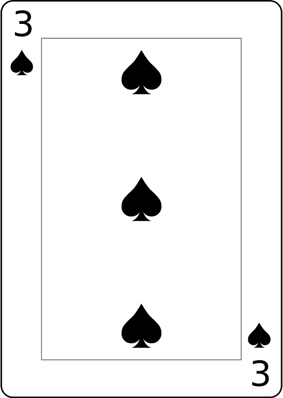 Three of Spades