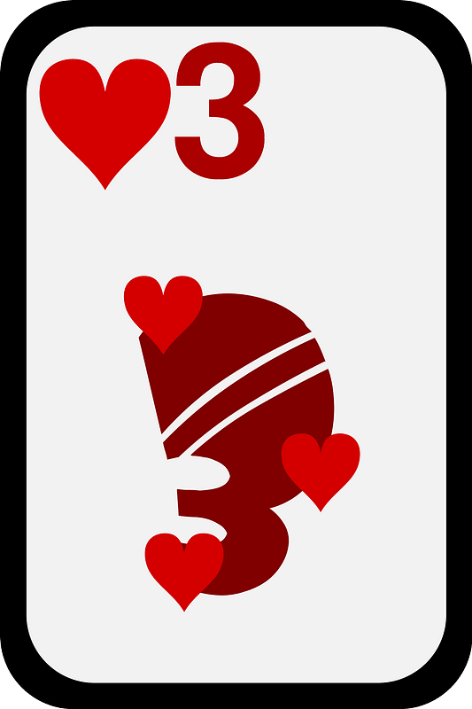 Three of Hearts