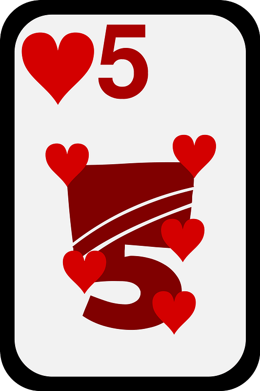 Five of Hearts