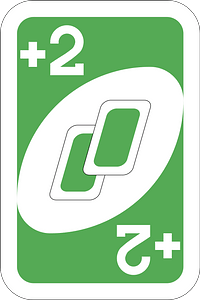 Green Draw Two card