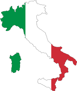 Map of Italy