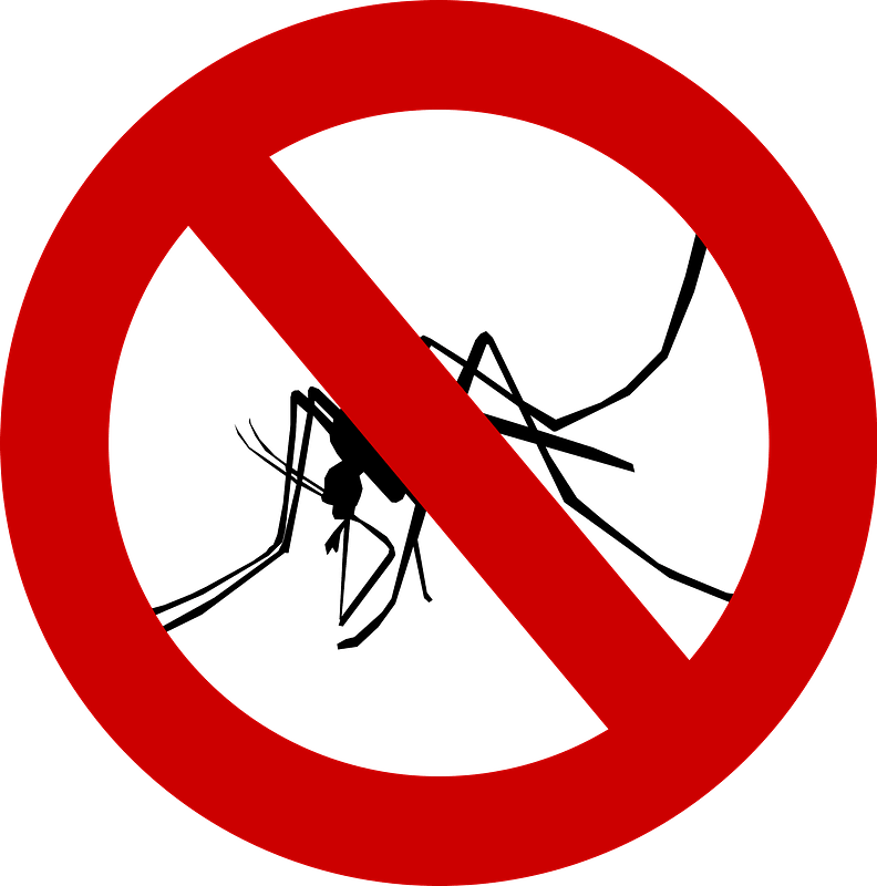 No mosquitoes sign