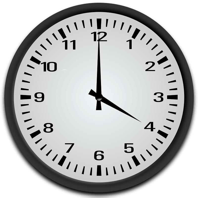 4 o'clock