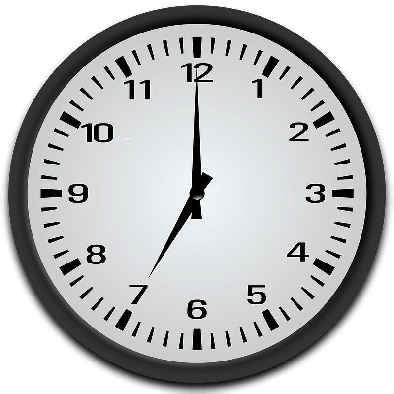 7 o'clock