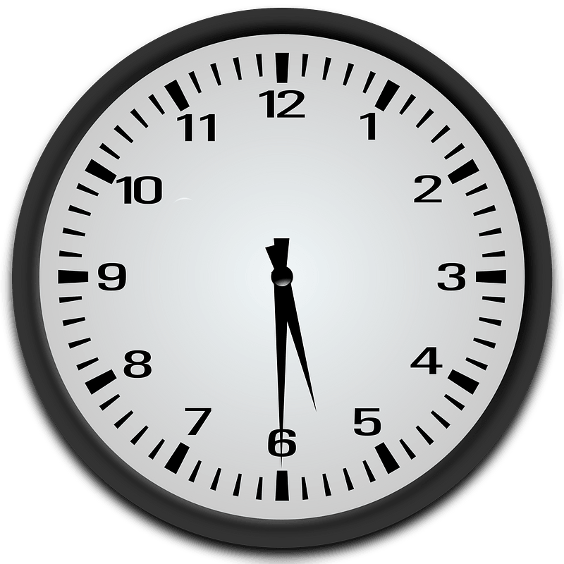 Half past 5