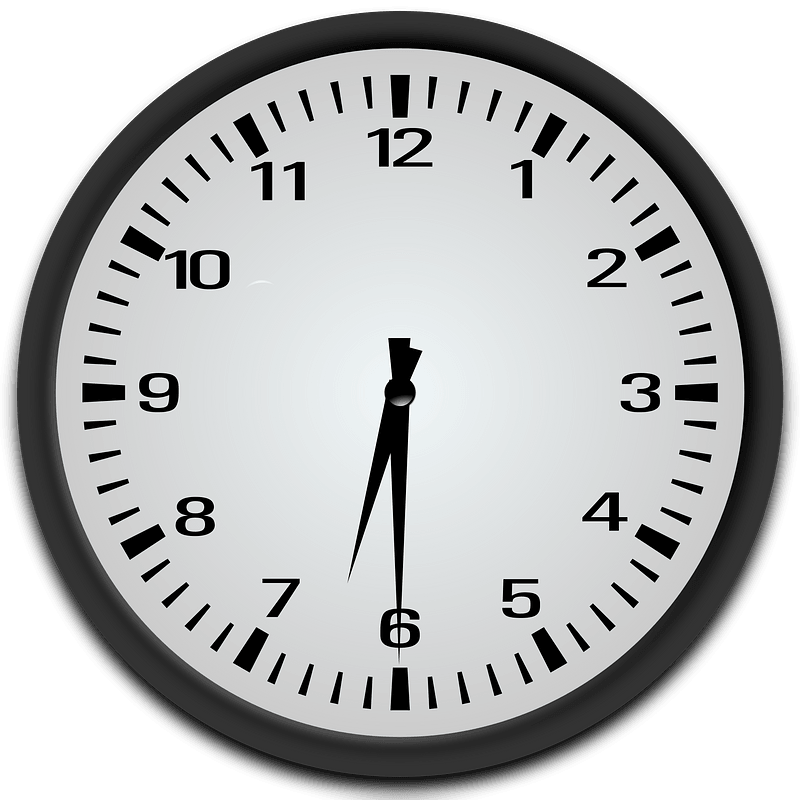 Half past 6