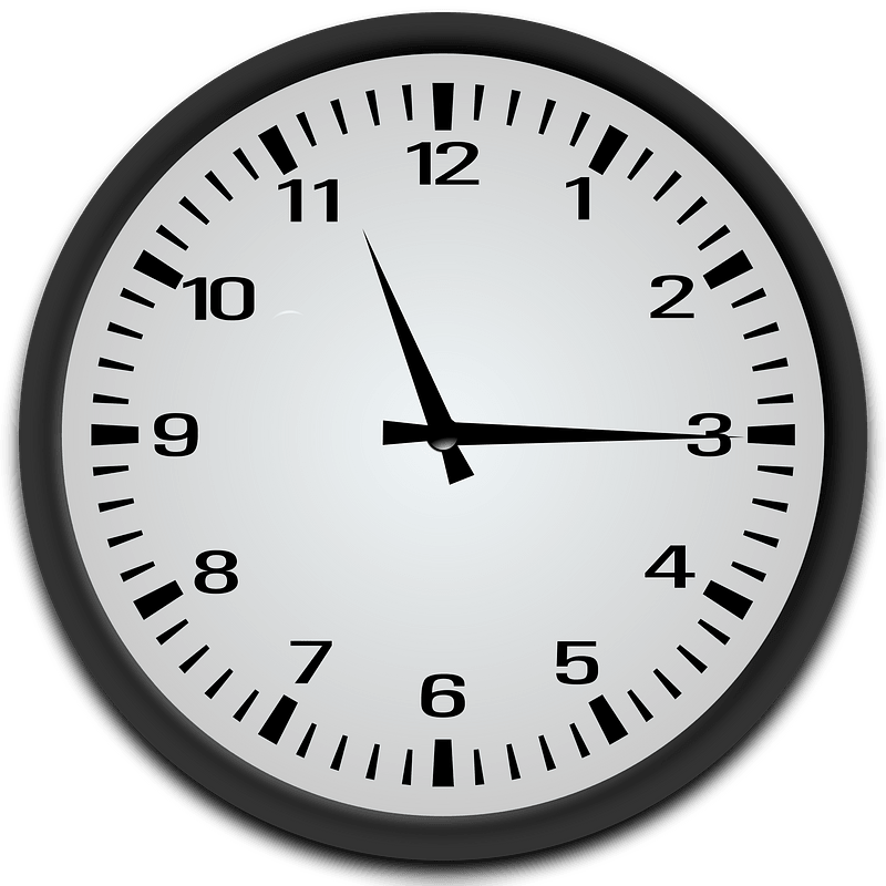 Quarter past 11