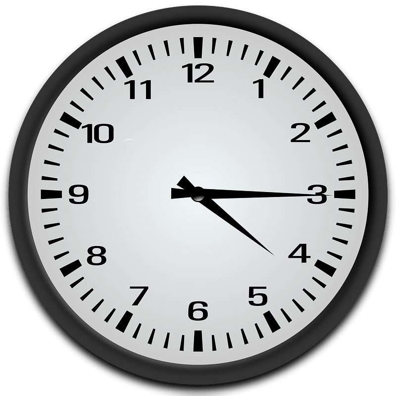 Quarter past 4