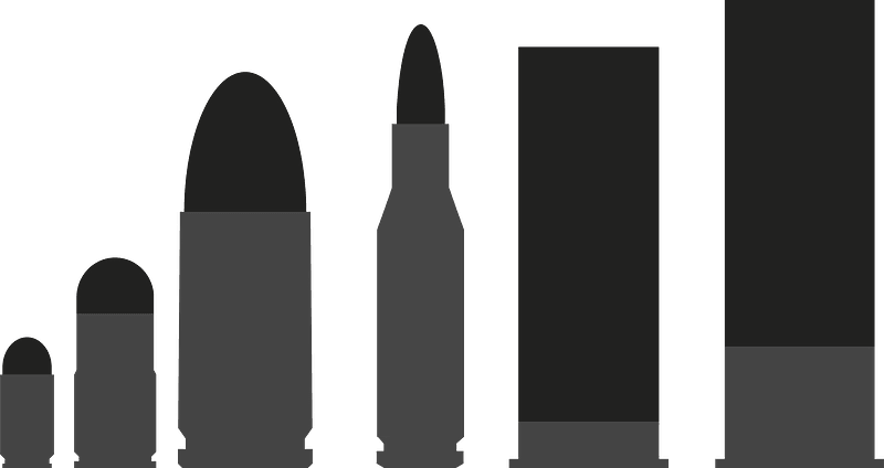 Bullet Silhouettes
