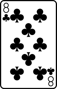 Eight of Clubs