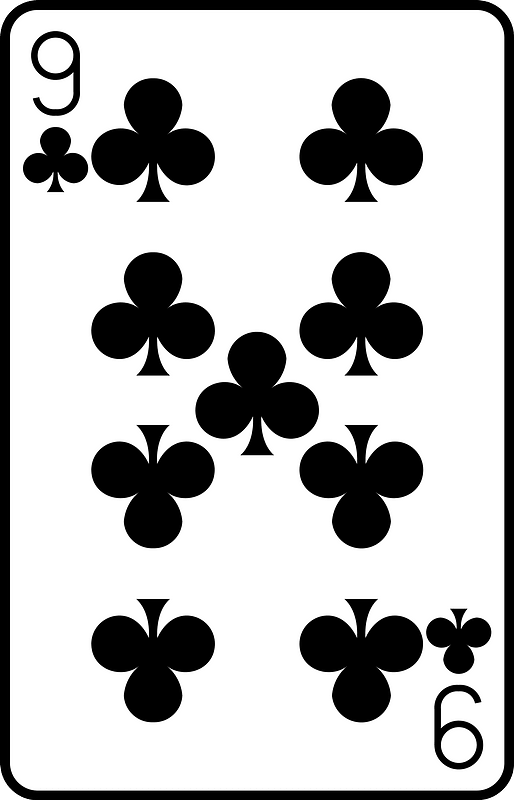 Nine of Clubs