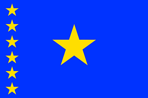 Flag of Congo Kinshasa
