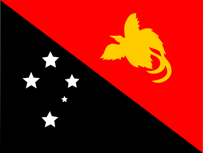 Flag of Papua New Guinea