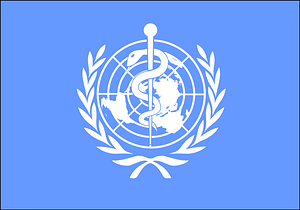 Flag of the Who World Health Organization