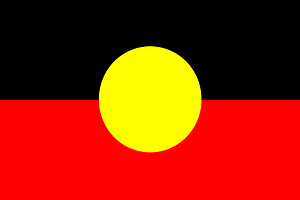 Flagget til australske aboriginere