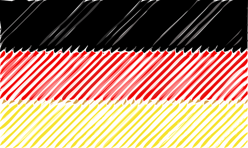 German Flag Linear