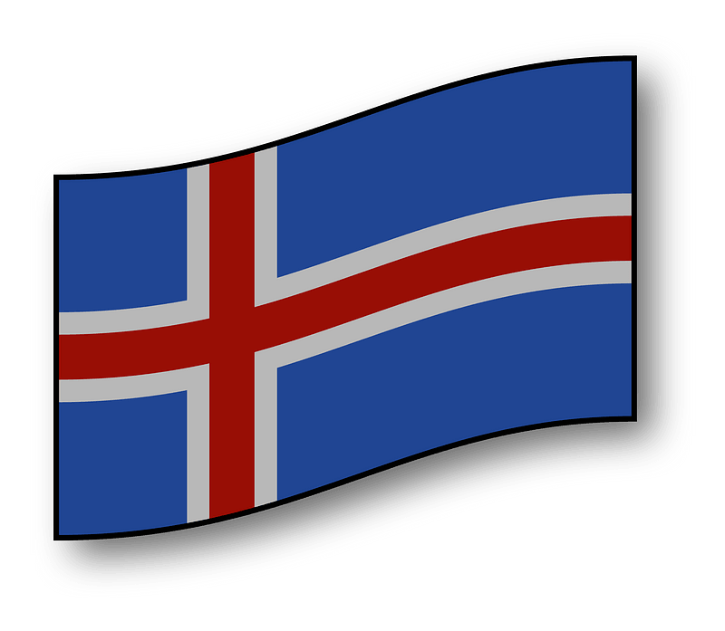 Iceland Flag
