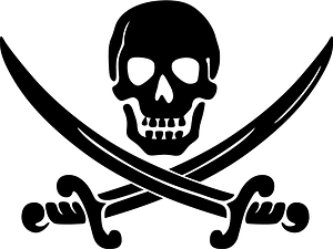 Calico Jack Pirate Logo