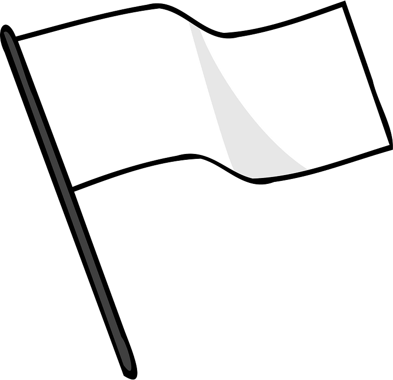 Waving White Flag