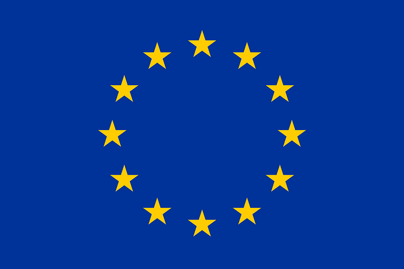 The flag of the European Union