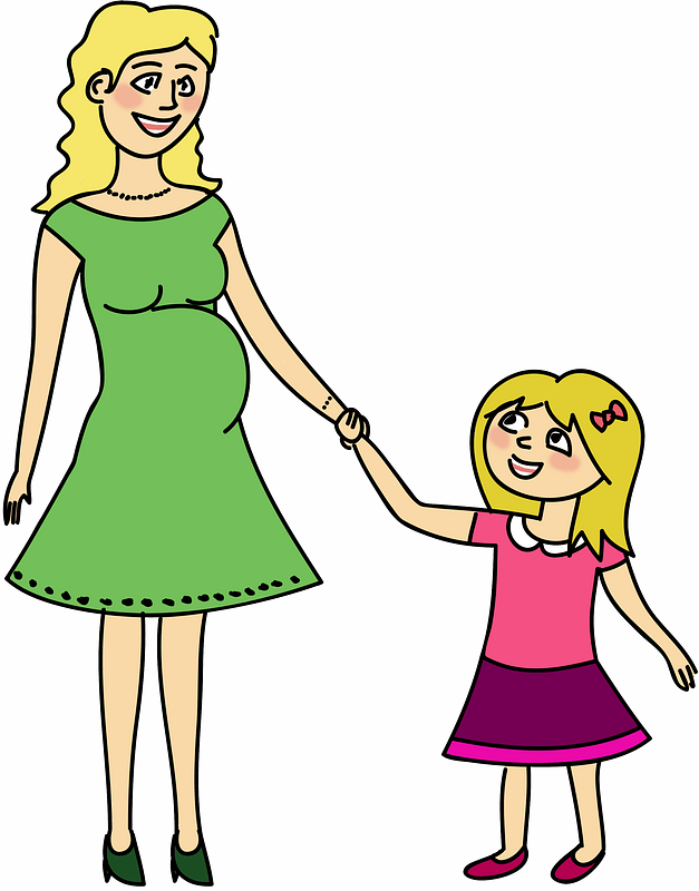 Mother and daughter