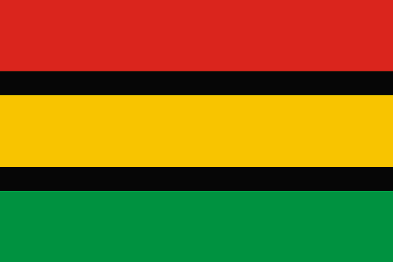 The Flag of the Dinka people