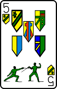 Five of Shields