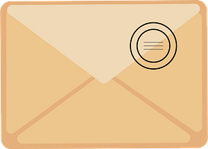 Addressed envelope