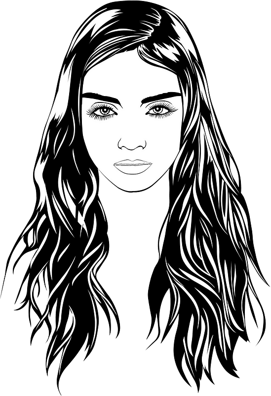 Beautiful girl portrait