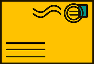 Addressed envelope