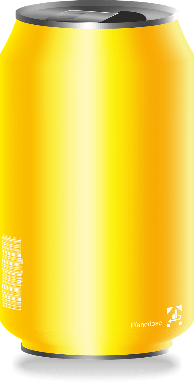 Yellow can