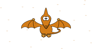 Cute cartoon dragon