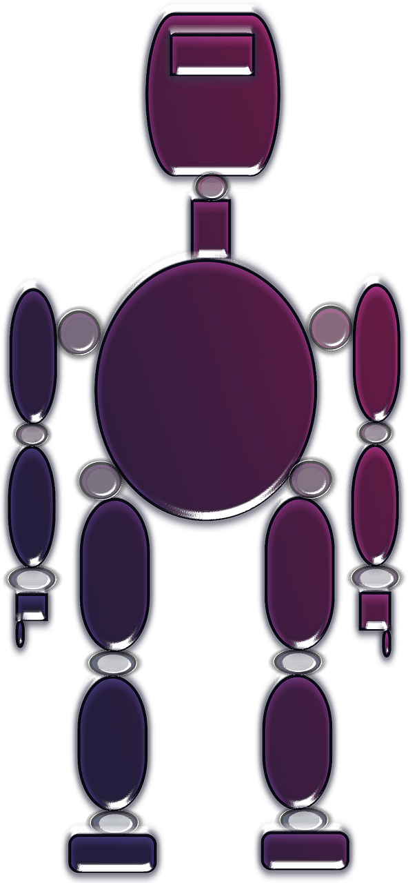 Purple robot