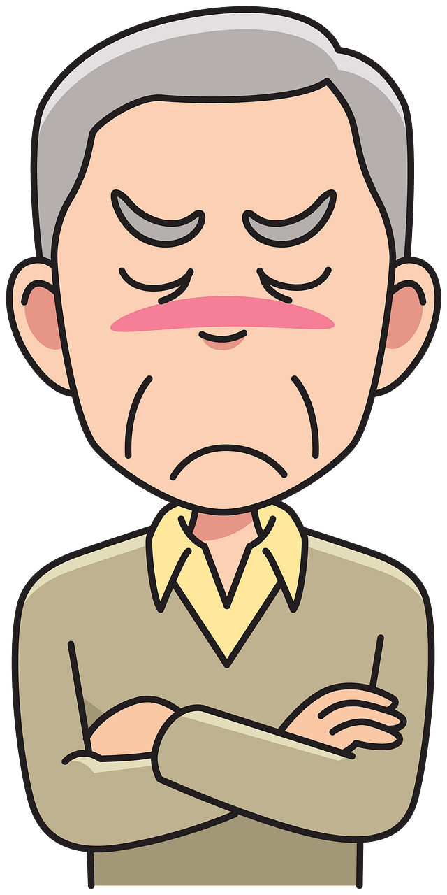 Angry grandpa