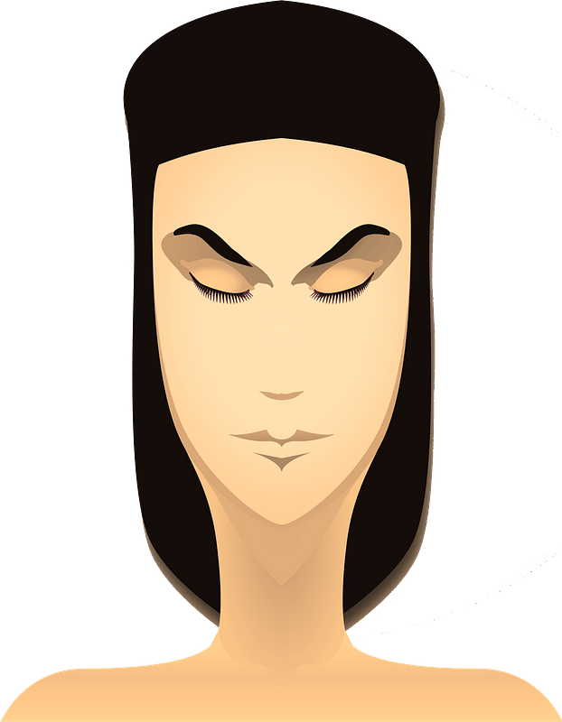 Angry girl portrait