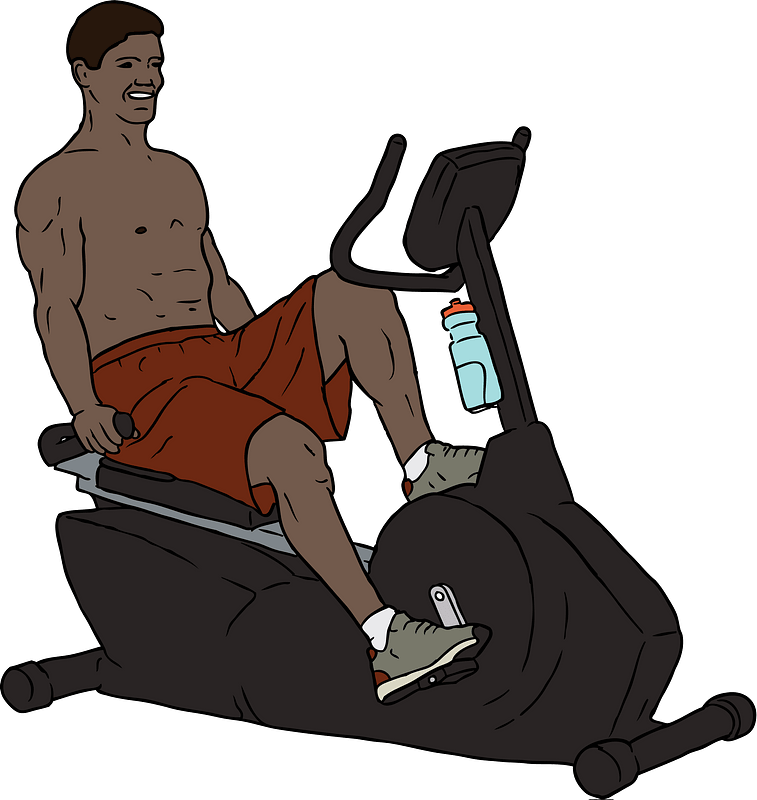 Exercise Bike Man