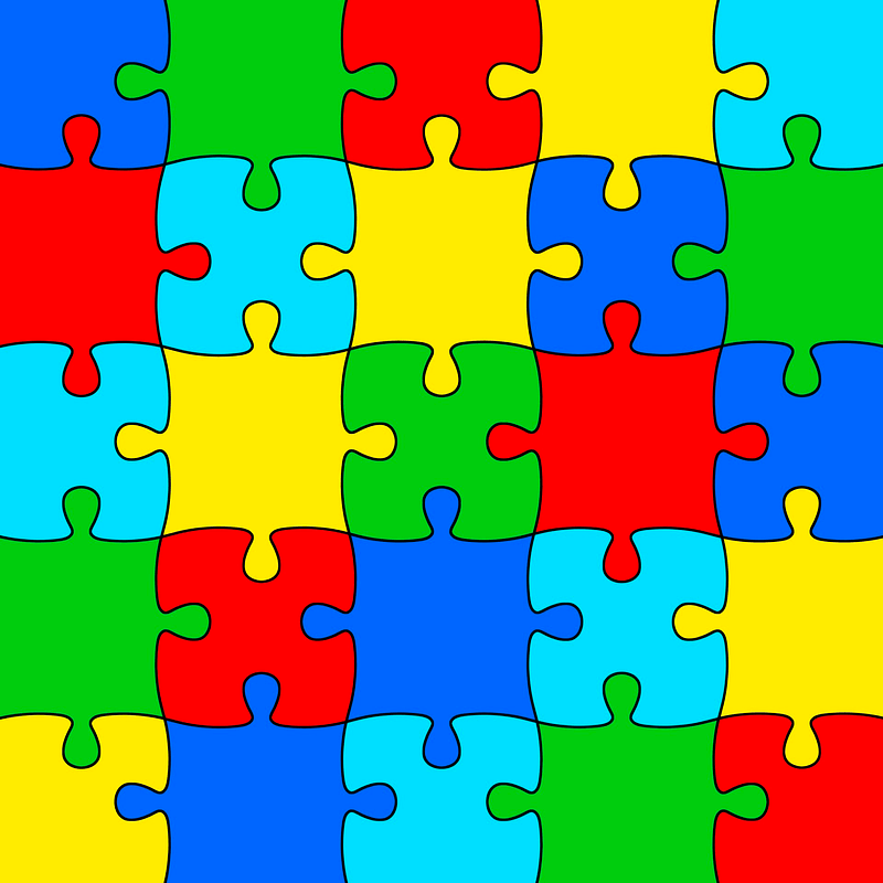 Multicolored puzzles