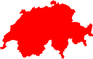 Map of Switzerland