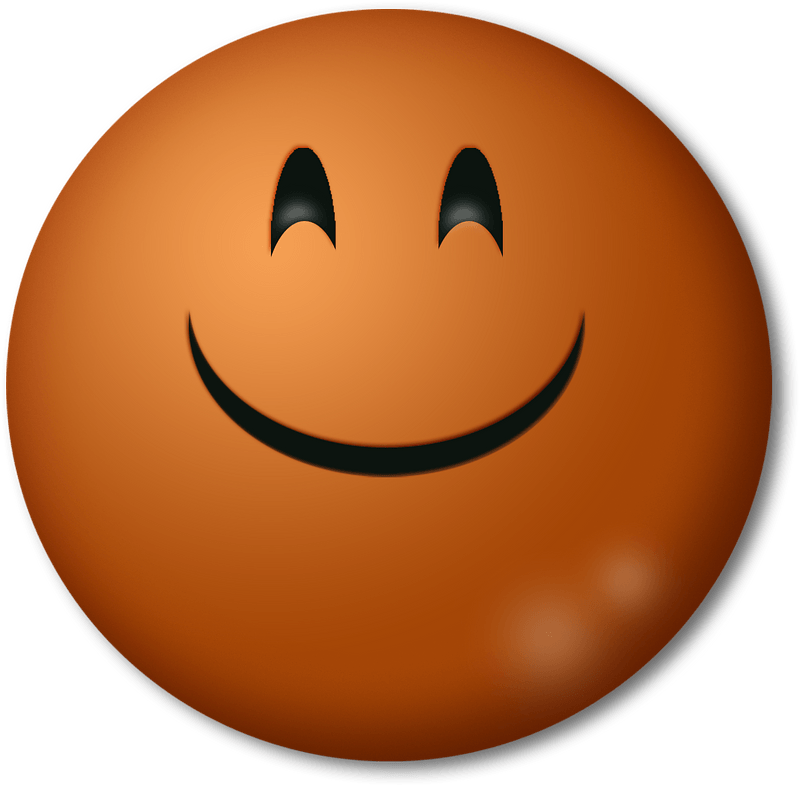 Orange smiley