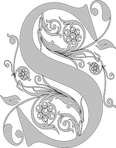 S monogram