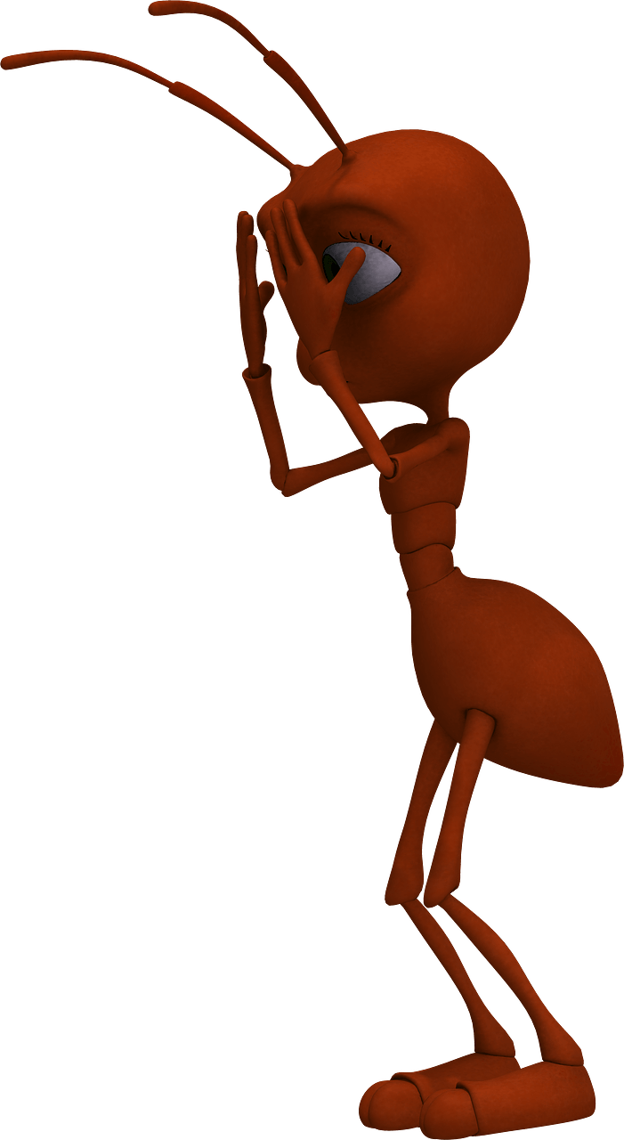 Shy ant