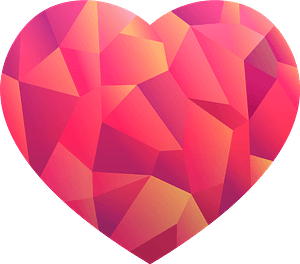 Stylized heart