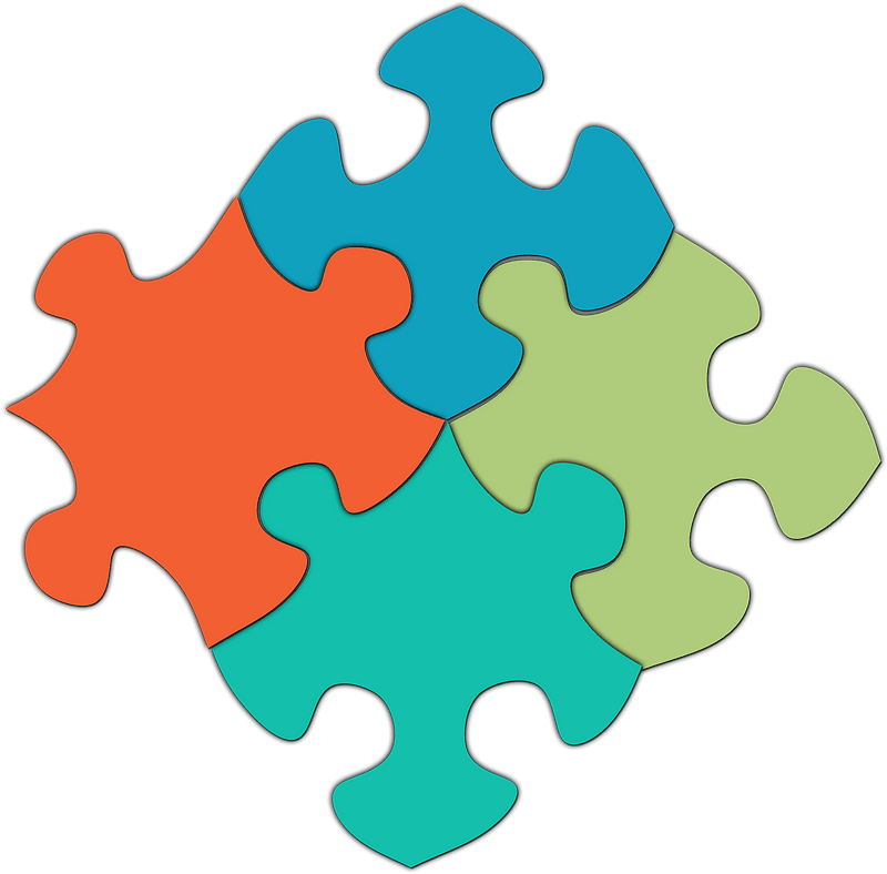 Multicolored puzzles