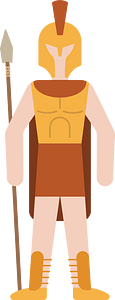 Spartan warrior
