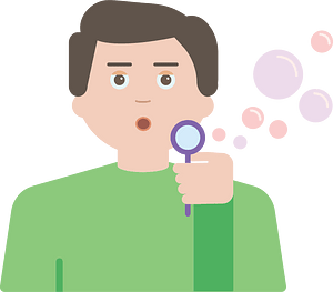 Blowing bubbles