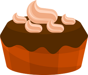 Cake with cream