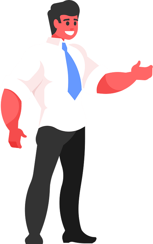Businessman in the office