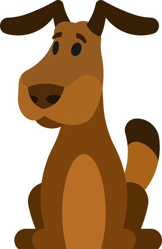Cartoon dog vector