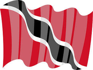 Flag of Trinidad and Tobago vector clip art