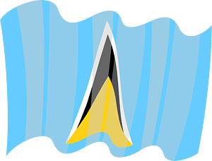 Flag of Saint Lucia